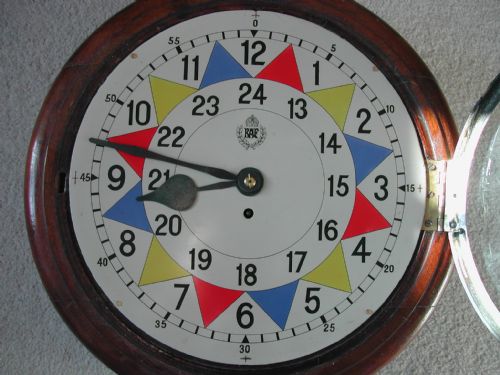 STOCKALL MARPLE RAF SECTOR CLOCK DATED 1936 - ADDITIONAL PHOTO 1
