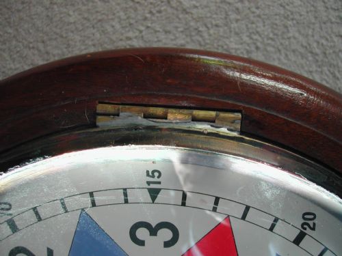 STOCKALL MARPLE RAF SECTOR CLOCK DATED 1936 - ADDITIONAL PHOTO 2