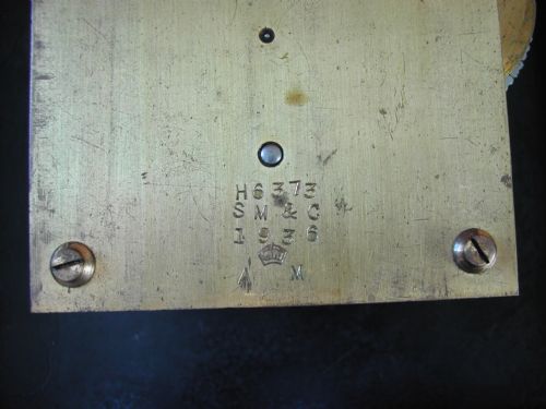 STOCKALL MARPLE RAF SECTOR CLOCK DATED 1936 - ADDITIONAL PHOTO 4