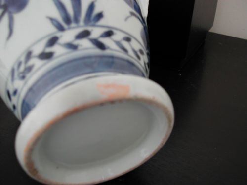 FOR SALE THIS VERY RARE FINE EARLY JAPANESE ARITA BLUE AND WHITE MUG OR EWER CIRCA 1670 - ADDITIONAL PHOTO 6