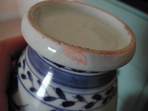 FOR SALE THIS VERY RARE FINE EARLY JAPANESE ARITA BLUE AND WHITE MUG OR EWER CIRCA 1670 - ADDITIONAL PHOTO 8