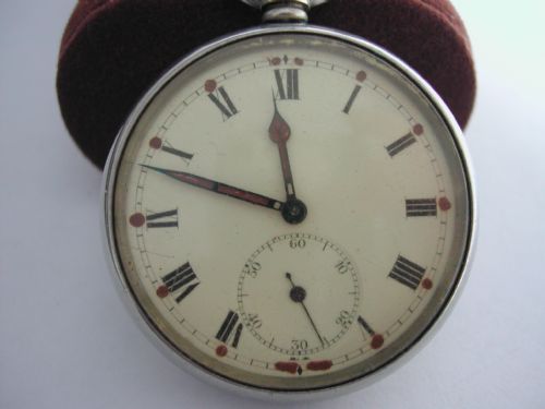 RARE ROYAL ARTILLERY ISSUE POCKET WATCH DATING TO BETWEEN WW1 WW2 - ADDITIONAL PHOTO 1