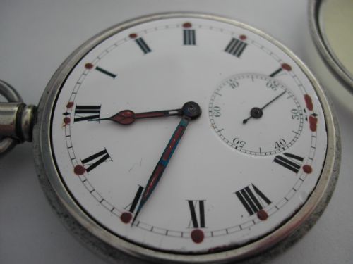 RARE ROYAL ARTILLERY ISSUE POCKET WATCH DATING TO BETWEEN WW1 WW2 - ADDITIONAL PHOTO 5