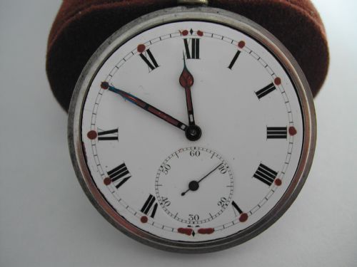 RARE ROYAL ARTILLERY ISSUE POCKET WATCH DATING TO BETWEEN WW1 WW2 - ADDITIONAL PHOTO 6