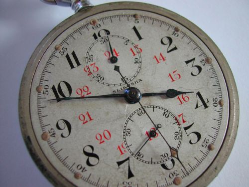 WW2 JAPANESE NAVAL ISSUED POCKET CHRONOGRAPH WATCH BY SEIKOSHA CIRCA 1942 - ADDITIONAL PHOTO 1