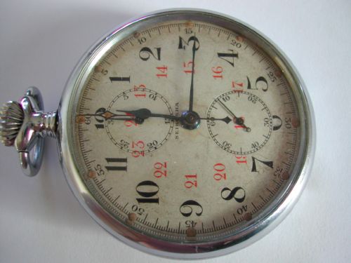 WW2 JAPANESE NAVAL ISSUED POCKET CHRONOGRAPH WATCH BY SEIKOSHA CIRCA 1942 - ADDITIONAL PHOTO 3