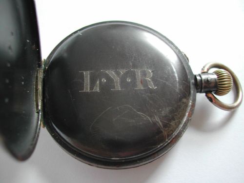 A VERY RARE LANCASHIRE YORKSHIRE RAILWAY ISSUED CHRONOGRAPH POCKET WATCH DATING TO PRE 1923 - ADDITIONAL PHOTO 7