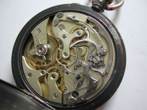 A VERY RARE LANCASHIRE YORKSHIRE RAILWAY ISSUED CHRONOGRAPH POCKET WATCH DATING TO PRE 1923 - ADDITIONAL PHOTO 12