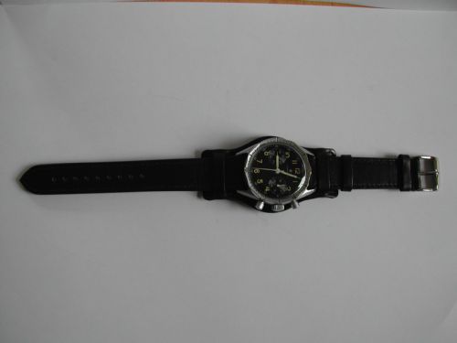 JUNGHANS J88 BUND MILITARY ISSUED GERMAN PILOTS CHRONOGRAPH CIRCA 1960 - ADDITIONAL PHOTO 1