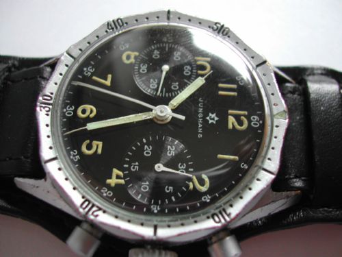 JUNGHANS J88 BUND MILITARY ISSUED GERMAN PILOTS CHRONOGRAPH CIRCA 1960 - ADDITIONAL PHOTO 4
