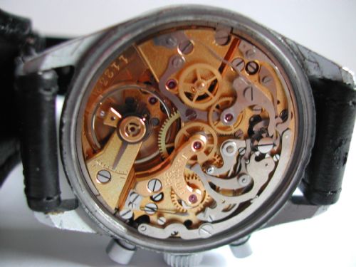JUNGHANS J88 BUND MILITARY ISSUED GERMAN PILOTS CHRONOGRAPH CIRCA 1960 - ADDITIONAL PHOTO 13
