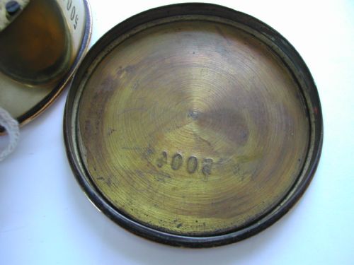 A GREAT WESTERN RAILWAY GWR ISSUE BRASS DRUM CLOCK NO 5004 BY KAY CO PARIS PRE 1922 - ADDITIONAL PHOTO 7