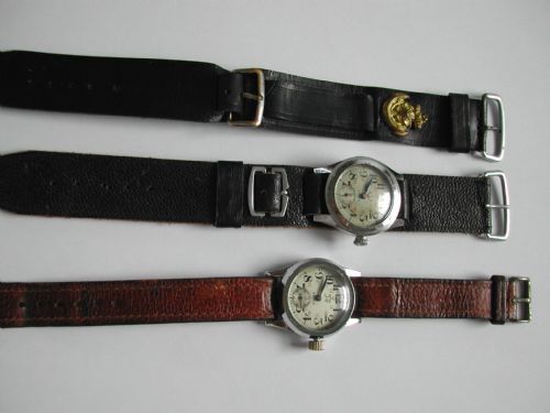 ww2 japanese issued imperial navy imperial army pair of watches by seikosha circa 1942 - CATEGORY: ANTIQUE WATCHES - DATED 1940