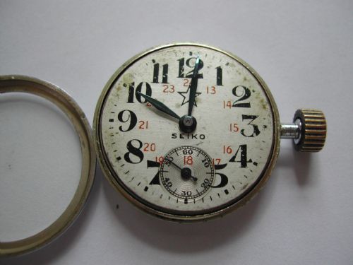 WW2 JAPANESE ISSUED IMPERIAL NAVY IMPERIAL ARMY PAIR OF WATCHES BY SEIKOSHA CIRCA 1942 - ADDITIONAL PHOTO 13