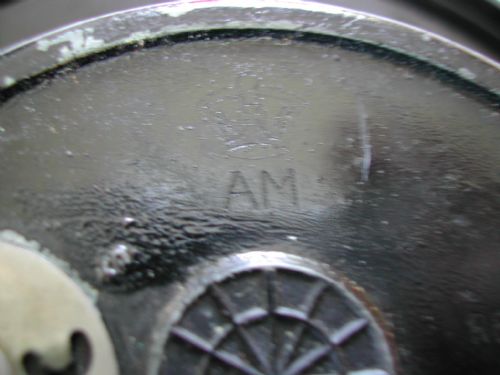RARE WW2 SMITHS RAF ISSUED SMALL WALL 8 DAY WALL CLOCK DATED 1943 - ADDITIONAL PHOTO 8