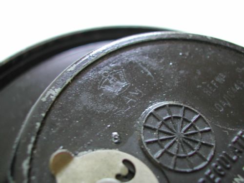 RARE WW2 SMITHS RAF ISSUED SMALL WALL 8 DAY WALL CLOCK DATED 1943 - ADDITIONAL PHOTO 13
