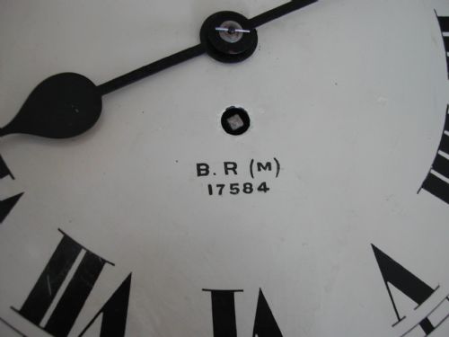 A GOOD BRITISH RAIL MIDLAND WALL CLOCK BY SMITHS NO17584 POST 1948 - ADDITIONAL PHOTO 7