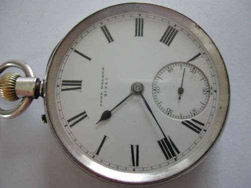 FOR SALE THIS EXTREMELY RARE AND FINE LONDON SOUTH WESTERN RAILWAY PRESENTATION POCKET WATCH BY JOHN WALKER DATED 1892 - ADDITIONAL PHOTO 3