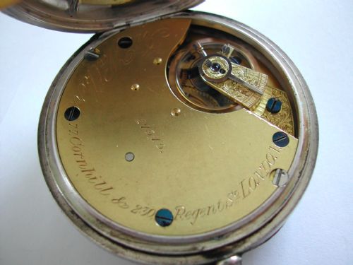 FOR SALE THIS EXTREMELY RARE AND FINE LONDON SOUTH WESTERN RAILWAY PRESENTATION POCKET WATCH BY JOHN WALKER DATED 1892 - ADDITIONAL PHOTO 9