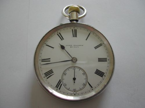FOR SALE THIS EXTREMELY RARE AND FINE LONDON SOUTH WESTERN RAILWAY PRESENTATION POCKET WATCH BY JOHN WALKER DATED 1892 - ADDITIONAL PHOTO 12