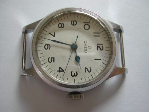 OMEGA RAF ISSUED WHITE DIALLED PILOTS WATCH DATED 1956 - ADDITIONAL PHOTO 1