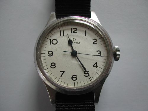 OMEGA RAF ISSUED WHITE DIALLED PILOTS WATCH DATED 1956 - ADDITIONAL PHOTO 4
