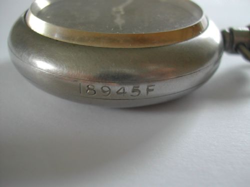 WW1 POCKET WATCH BY WILLIAMSON WITH BLACK DIAL NO 18945F CIRCA 1914 - ADDITIONAL PHOTO 5