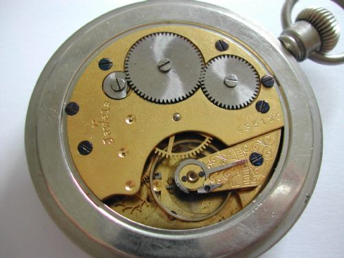 WW1 POCKET WATCH BY WILLIAMSON WITH BLACK DIAL NO 18945F CIRCA 1914 - ADDITIONAL PHOTO 8