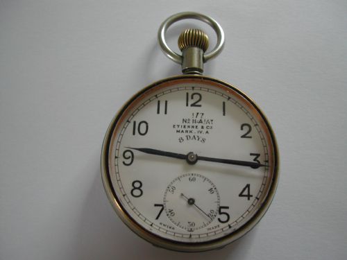 ww1 royal flying corps 8day cockpit watch by etienne cie circa 1916 - CATEGORY: ANTIQUE WATCHES - DATED 1910