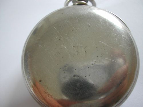 RARE TAFF VALE RAILWAY ISSUE NO 53 POCKET WATCH SUPPLIED BY H W BEDFORD LONDON PRE 1922 - ADDITIONAL PHOTO 5