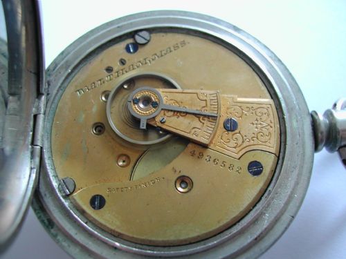 RARE TAFF VALE RAILWAY ISSUE NO 53 POCKET WATCH SUPPLIED BY H W BEDFORD LONDON PRE 1922 - ADDITIONAL PHOTO 11