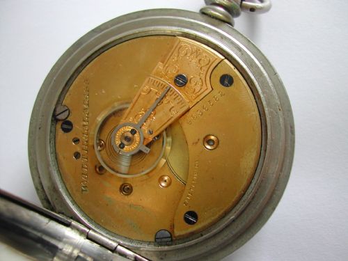 RARE TAFF VALE RAILWAY ISSUE NO 53 POCKET WATCH SUPPLIED BY H W BEDFORD LONDON PRE 1922 - ADDITIONAL PHOTO 12