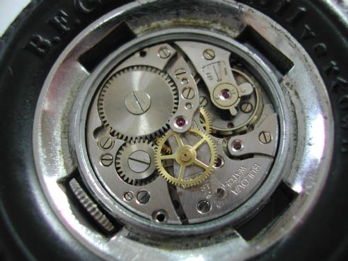 A RARE AMERICAN BULOVA FOR B F GOODRICH TYRE MAKER SMALL DESK WATCH CIRCA 1950 - ADDITIONAL PHOTO 8