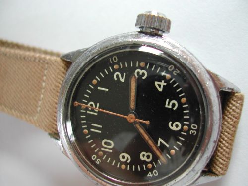 WW2 AMERICAN ISSUED WALTHAM FSSC88W800 CIRCA 1942 - ADDITIONAL PHOTO 1