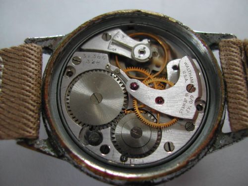 WW2 AMERICAN ISSUED WALTHAM FSSC88W800 CIRCA 1942 - ADDITIONAL PHOTO 8