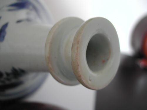 JAPANESE ARITA BLUE AND WHITE GALLIPOT DATING TO THE LATE 17TH CENTURY - ADDITIONAL PHOTO 9