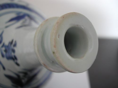JAPANESE ARITA BLUE AND WHITE GALLIPOT DATING TO THE LATE 17TH CENTURY - ADDITIONAL PHOTO 10