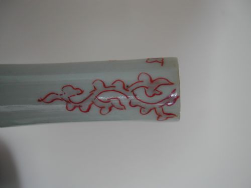 A RARE GOOD JAPANESE IMARI BOTTLE VASE CIRCA 1700 - ADDITIONAL PHOTO 6