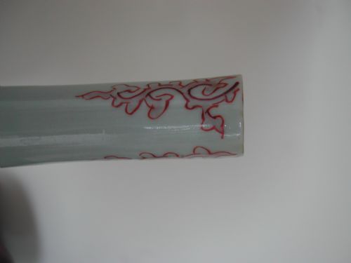 A RARE GOOD JAPANESE IMARI BOTTLE VASE CIRCA 1700 - ADDITIONAL PHOTO 7