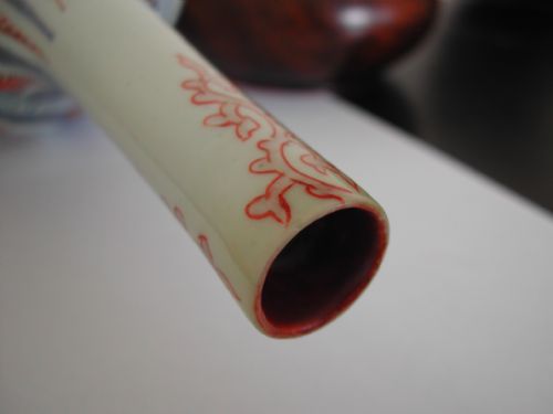 A RARE GOOD JAPANESE IMARI BOTTLE VASE CIRCA 1700 - ADDITIONAL PHOTO 14