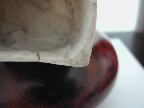 RESERVED VG PP CHINESE BLANC DE CHINE BUDDHISTIC LION DOG JOSS STICK HOLDER 18TH CENTURY - ADDITIONAL PHOTO 12