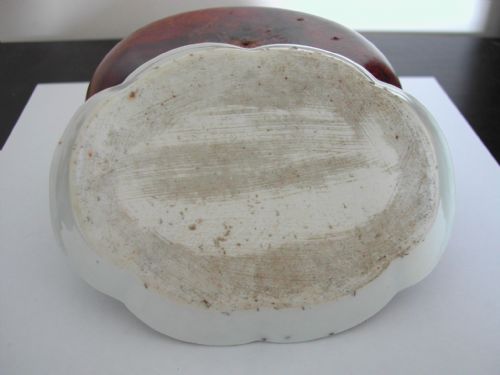 CHINESE BLUE WHITE NANKING SPOON TRAY 18TH CENTURY - ADDITIONAL PHOTO 2