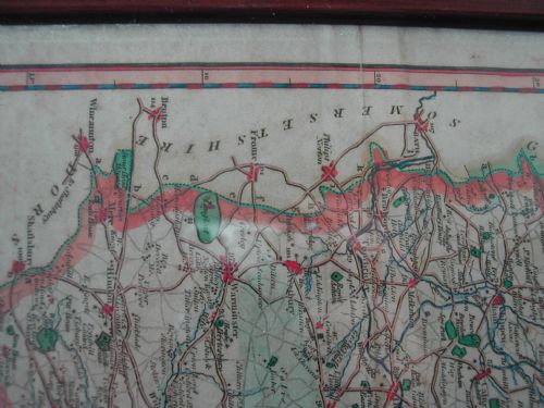 A LAURIE WHITTLE SMALL MAP OF THE COUNTY OF WILTSHIRE DATED 13TH OCT 1806 - ADDITIONAL PHOTO 8