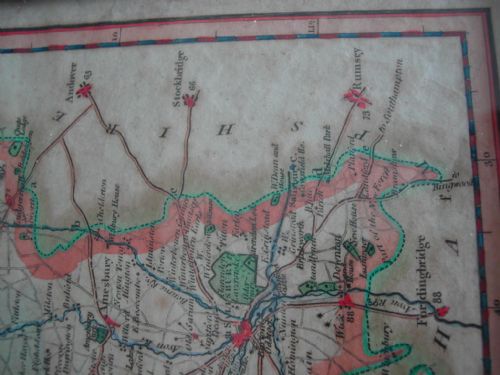 A LAURIE WHITTLE SMALL MAP OF THE COUNTY OF WILTSHIRE DATED 13TH OCT 1806 - ADDITIONAL PHOTO 11