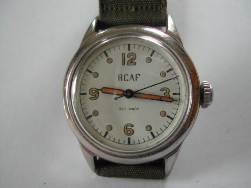 a rare rcaf royal canadian air force pilots watch no w315142 dated 1942 - CATEGORY: ANTIQUE WATCHES - DATED 1940