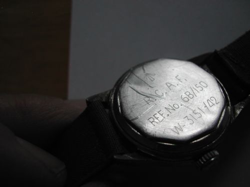 A RARE RCAF ROYAL CANADIAN AIR FORCE PILOTS WATCH NO W315142 DATED 1942 - ADDITIONAL PHOTO 8