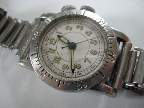 LONGINES MILITARY DESIGN WEEMS ON BONKLIP STRAP CIRCA 1940 - ADDITIONAL PHOTO 2