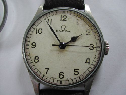 WW2BRITISH ROYAL NAVY FLEET AIR ARM OMEGA PILOTS WATCH HS8 NO 3652 CIRCA 1943 - ADDITIONAL PHOTO 2
