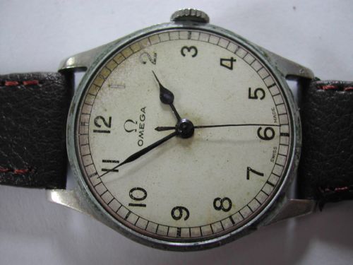 WW2BRITISH ROYAL NAVY FLEET AIR ARM OMEGA PILOTS WATCH HS8 NO 3652 CIRCA 1943 - ADDITIONAL PHOTO 3
