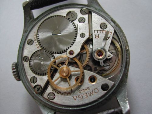 WW2BRITISH ROYAL NAVY FLEET AIR ARM OMEGA PILOTS WATCH HS8 NO 3652 CIRCA 1943 - ADDITIONAL PHOTO 4
